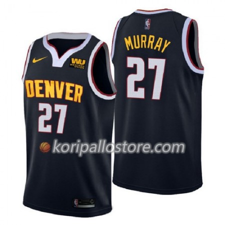 Denver Nuggets Jamal Murray 27 2018-2019 Nike Navy Miesten Pelipaidat Swingman 